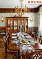 俄罗斯餐桌传统餐厅住宅House