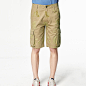 FEATHER PANELLED SHORTS - FEATHER