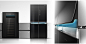 Midea "Flush-Arc" Series Refrigerator & Wine cellar - Red Dot 21 : The whole set of household appliance consisting of refrigerator and wine cellar adopts the unified design style, creating the series product. The unbounded hot bending glass 
