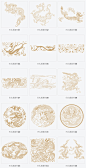 中式中国风古典龙凤吉祥图案花纹样包装底纹背景设计AI矢量素材-淘宝网
