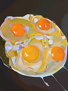 原创插画丨流星穿过胸膛