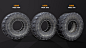 SCANNED RUSSIAN TRUCK TIRE