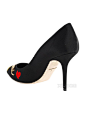 Dolce&Gabbana 杜嘉班纳 女士黑色亮片装饰高跟鞋(意大利直发)￥9839