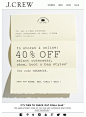 SL: Did you get the memo? 40% off outerwear, shoes, boots & bags.