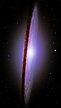 The Majestic Messier ~ 104 (M-104) Sombrero Galaxy Photo By: Hubble Space Telescope NASA: 