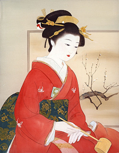 纸扇先生采集到治愈系手绘小清新水彩彩铅插画素材~
