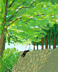 木鱼·残句采集到插画-