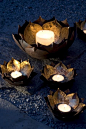 Lotus Flower Candle bowls: 