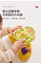 英国伊维诗乐婴儿学步车手推车防o型腿侧翻推推乐助步车手推玩具-tmall.com天猫