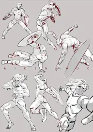 A-动态姿势参考