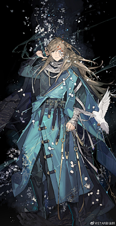 人物设定全身图古代男