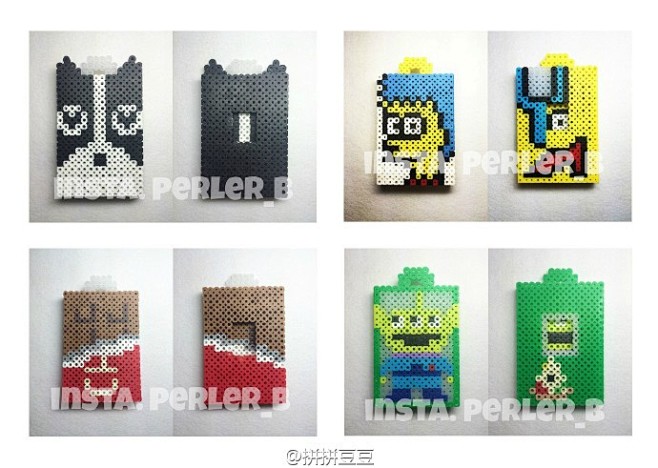 这组卡套来自ins为perler_b的韩...