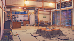 大脸猫先森采集到场景