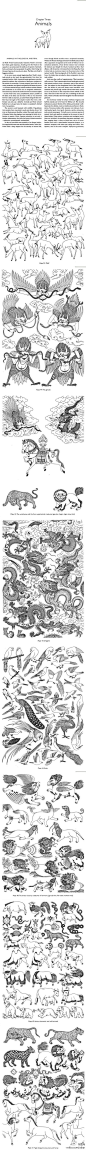 《西藏符号和图案百科全书》（The Encyclopedia of Tibetan Symbols and Motifs）书中将西藏唐卡壁画进行分解分析，分为12章节：景观元素、树与花、动物、讲道者、西藏（佛）宇宙论、手印仪轨、转轮圣王和七个宝藏、吉祥符合、珠宝法器、利器之轮、花纹图案等。链接: http://t.cn/8szalHE 密码: xlrm