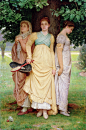 Charles-Edward-Perugini_A-summer-shower_FerensArtGalleryHull-1888.jpg (1057×1600)