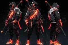 AI科幻人物插画素材 机械机甲刺客角色设定图 游戏美术概念设计-淘宝网c_stylized_sa_f8ed9361-5dfa-43f3-a8a7-aef73e505e1f_0