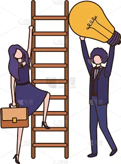 商务,伴侣,电灯泡,楼梯,头像,专业人员,策略,行动,相伴