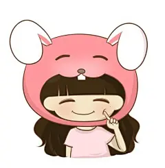 萌萌哒小女生戳脸头像丨小希与阿树