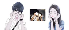 【玲珑安】Q版人物设计卡通情侣漫画头像定制照片手绘简笔画插画-淘宝网