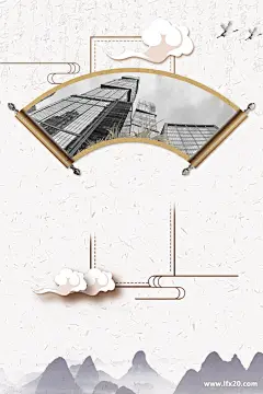 中国风古典风中式水墨古风背景_底纹背景等_素材下载-乐分享素材网
