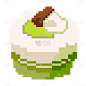 手绘-像素风贴纸套系SVG-蛋糕1