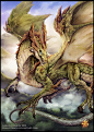 Moss Dragon by Chaos-Draco on deviantART: 