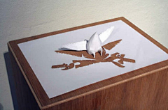 果盘儿采集到超酷的3D折纸作品
