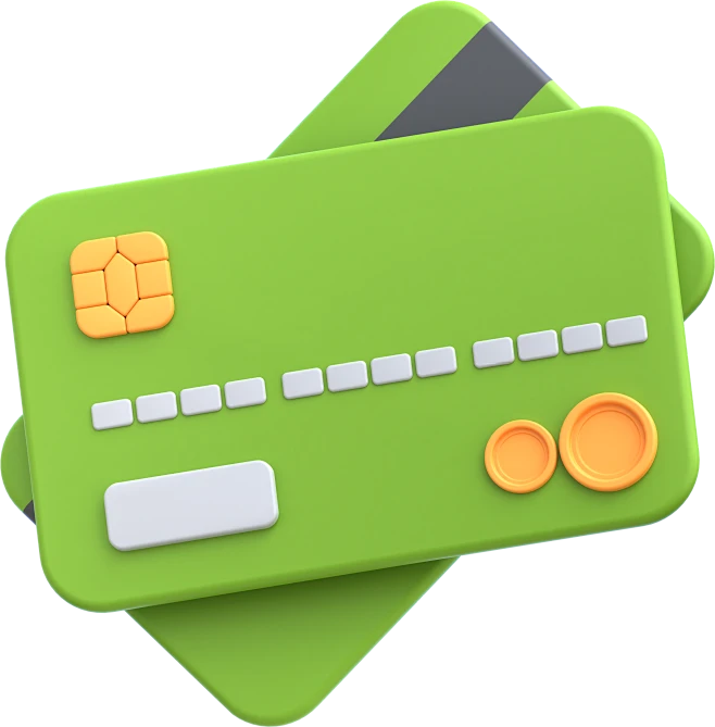 金融 插画 3D图标 银行 理财Credit Card-花瓣网