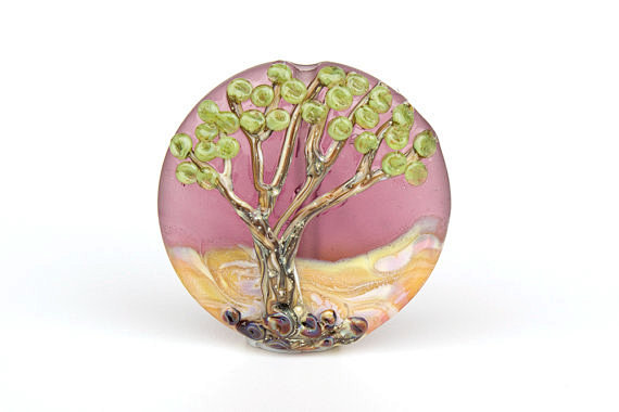 Small Etched Tree of...