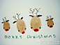 owl【自己动手】圣诞指纹画，用你的指纹送给朋友一个圣诞祝福吧~画下自己喜欢的小图案，送去温暖的小心意。