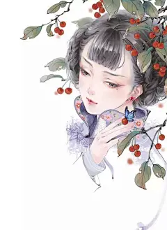 24万粉国风大触，古风美图制造机 : 喜欢古风的小可爱一定非常熟悉下面这幅图。古风圈大佬们用它做海报，做头像，做背景的非常非常多~你在任何一个平台