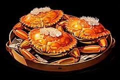 寒露精致手绘插画