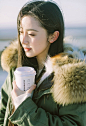 白雪皚皚時，想起佛說：生活的意義原本似雪，白淨、悠遠、綿長。摄影师：黄周kk