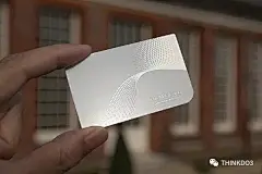 除了纸质名片，这些金属名片更显高端上档次~