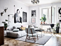 Cuisine à damier pour appartement vintage - PLANETE DECO a homes world