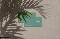 源文件-纸类海报名片办公场景品牌形象样机psd素材