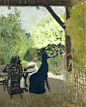 法国画家爱德华·维亚尔(Edouard Vuillard)油画作品