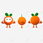 卡通香橙形象 免抠png 设计图片 免费下载 页面网页 平面电商 创意素材