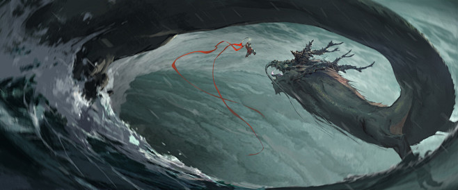 【哪吒闹海】
