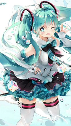 桦柒采集到初音