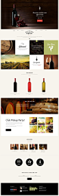 Wine House is a WordPress theme ideal for winery websites, online wine shops or…: 