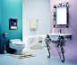 浴室的21种色彩经典搭配方案 #采集大赛#