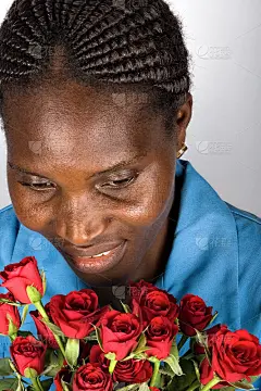 情人节非洲女孩