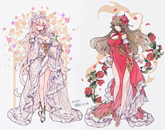 眠鹤采集到【画师作品】twi@LEmon89H(设计/立绘)