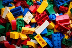 儿童益智颗粒积木组件