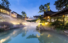 理想的力量采集到水景照明