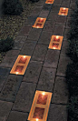 Sun Bricks compliment or replace traditional low-level patio lighting with these flush-to-the ground patio pavers. Alternate Sun Bricks with traditional patio bricks to add nighttime safety and atmosphere to your home. Solar powered LED technology means n