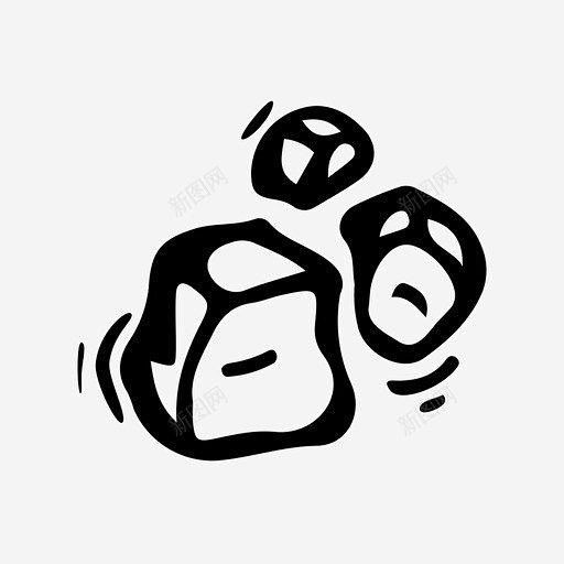冰块冷的凉的图标 设计图片 免费下载 页面网页 平面电商 创意素材