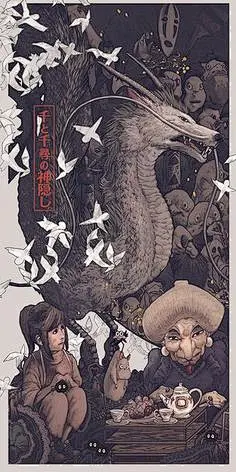 &quot;Spirited Away&quot; by AJ Frena - Hero Complex Gallery