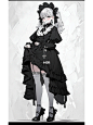 暗黑风服设